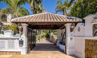Stylish Andalusian luxury villa for sale a stone's throw from the beach in coveted urbanisation Bahia de Marbella 51879 