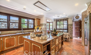 Stylish Andalusian luxury villa for sale a stone's throw from the beach in coveted urbanisation Bahia de Marbella 51885 