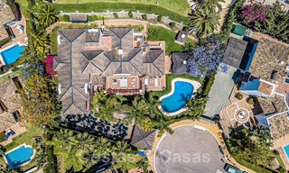 Stylish Andalusian luxury villa for sale a stone's throw from the beach in coveted urbanisation Bahia de Marbella 51911 