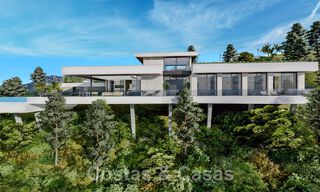 Ecological luxury villa with ultra-modern design for sale with stunning sea and mountain views in Benahavis - Marbella 52066 