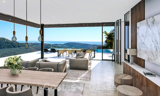 Ecological luxury villa with ultra-modern design for sale with stunning sea and mountain views in Benahavis - Marbella 52075 