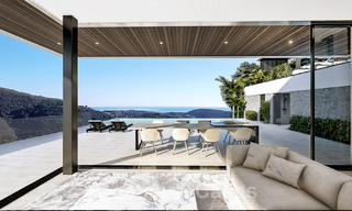 Ecological luxury villa with ultra-modern design for sale with stunning sea and mountain views in Benahavis - Marbella 52076 