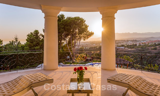 Majestic, high-end luxury villa for sale with 7 bedrooms in an exclusive urbanisation east of Marbella centre 51974 