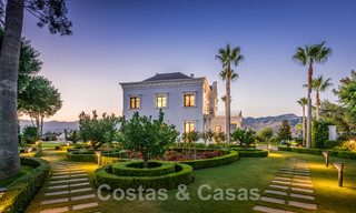 Majestic, high-end luxury villa for sale with 7 bedrooms in an exclusive urbanisation east of Marbella centre 51978 