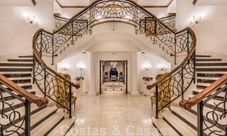 Majestic, high-end luxury villa for sale with 7 bedrooms in an exclusive urbanisation east of Marbella centre 51985 