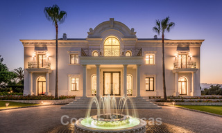 Majestic, high-end luxury villa for sale with 7 bedrooms in an exclusive urbanisation east of Marbella centre 51992 