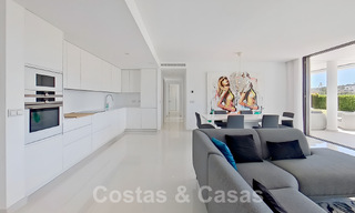 Modern garden apartment for sale with 3 bedrooms in golf resort on the New Golden Mile between Marbella and Estepona 53234 