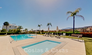 Modern garden apartment for sale with 3 bedrooms in golf resort on the New Golden Mile between Marbella and Estepona 53237 