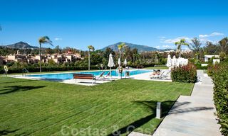 Modern garden apartment for sale with 3 bedrooms in golf resort on the New Golden Mile between Marbella and Estepona 53249 