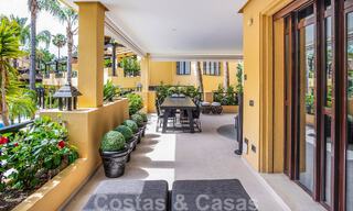 Luxury apartment for sale in exclusive second-line beach complex in Puerto Banus, Marbella 52136 