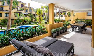 Luxury apartment for sale in exclusive second-line beach complex in Puerto Banus, Marbella 52138 