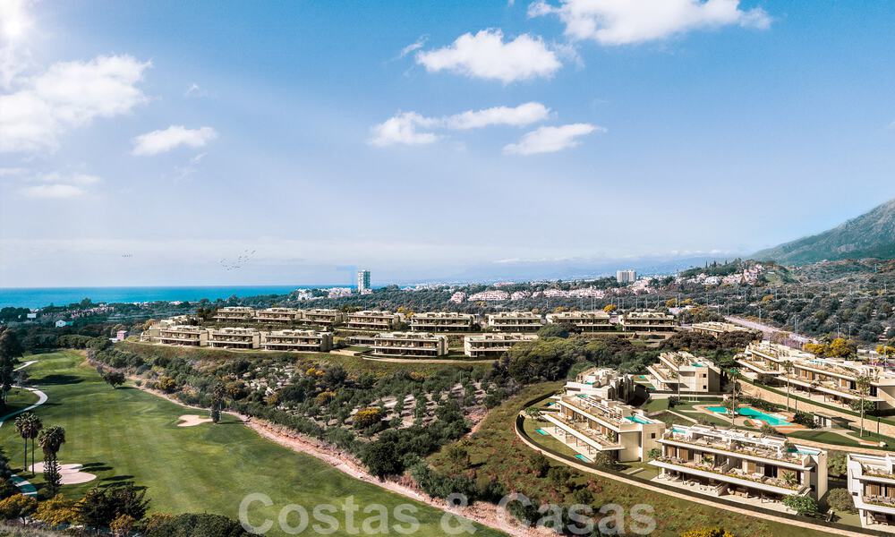 New project of prestige apartments for sale with private pool adjacent to golf course in East Marbella 52417