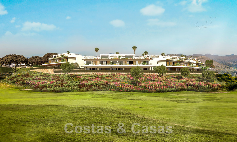 New project of prestige apartments for sale with private pool adjacent to golf course in East Marbella 52418