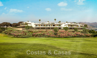 New project of prestige apartments for sale with private pool adjacent to golf course in East Marbella 52418 