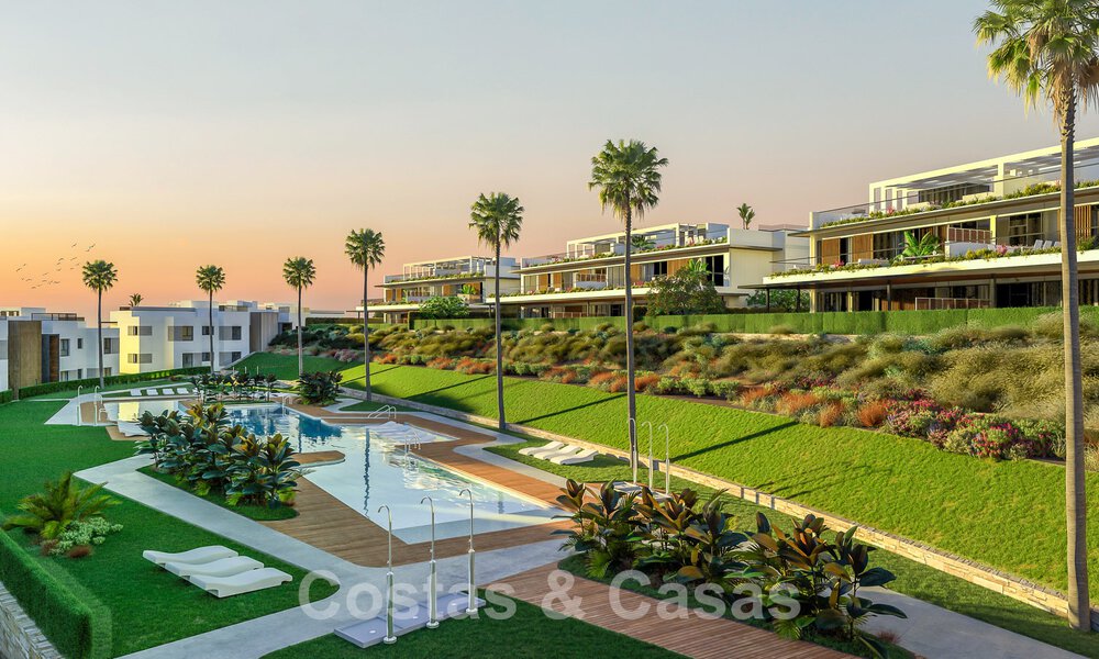 New project of prestige apartments for sale with private pool adjacent to golf course in East Marbella 52425