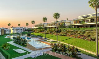 New project of prestige apartments for sale with private pool adjacent to golf course in East Marbella 52425 