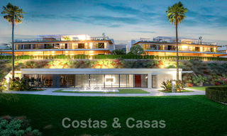 New project of prestige apartments for sale with private pool adjacent to golf course in East Marbella 52429 