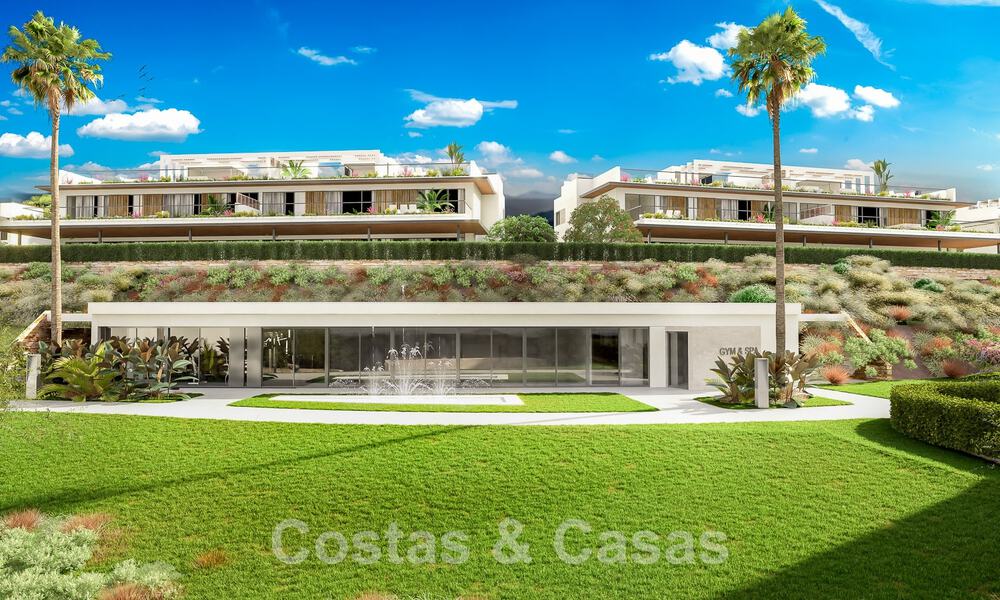 New project of prestige apartments for sale with private pool adjacent to golf course in East Marbella 52430