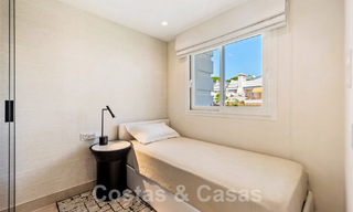 Contemporary renovated penthouse for sale in frontline beach complex with frontal sea views, New Golden Mile between Marbella and Estepona 52879 