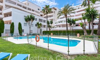 Contemporary renovated penthouse for sale with mountain and sea views in Nueva Andalucia, Marbella 53590 