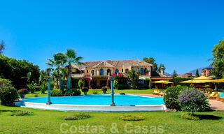 Majestic frontline beach villa for sale, between Marbella and Estepona 29609 