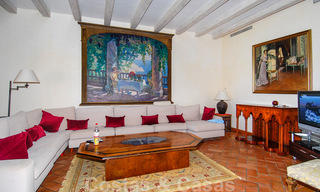 Majestic frontline beach villa for sale, between Marbella and Estepona 29621 