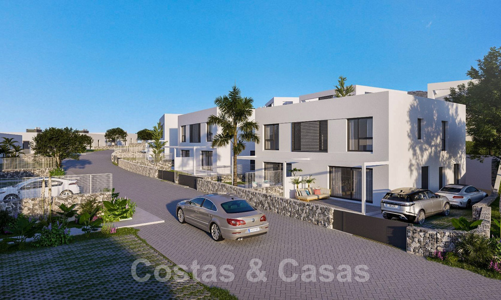 New build modern style houses for sale close to all amenities in Mijas Costa 52814