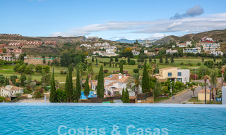 Modernist luxury villa for sale with magnificent sea and golf views in Benahavis - Marbella 54464 