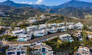 Modernist luxury villa for sale with magnificent sea and golf views in Benahavis - Marbella 54466 