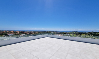 Modernist luxury villa for sale with magnificent sea and golf views in Benahavis - Marbella 54476 