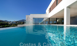 Modernist luxury villa for sale with magnificent sea and golf views in Benahavis - Marbella 54486 