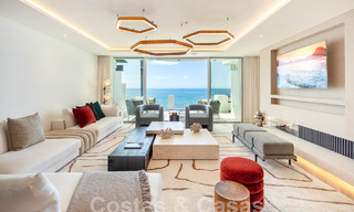 Superior frontline beachfront penthouse for sale with frontal sea views in Puente Romano on Marbella's Golden Mile 52927 