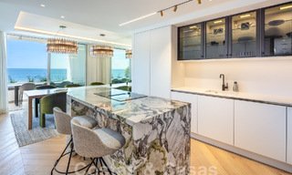 Superior frontline beachfront penthouse for sale with frontal sea views in Puente Romano on Marbella's Golden Mile 52931 