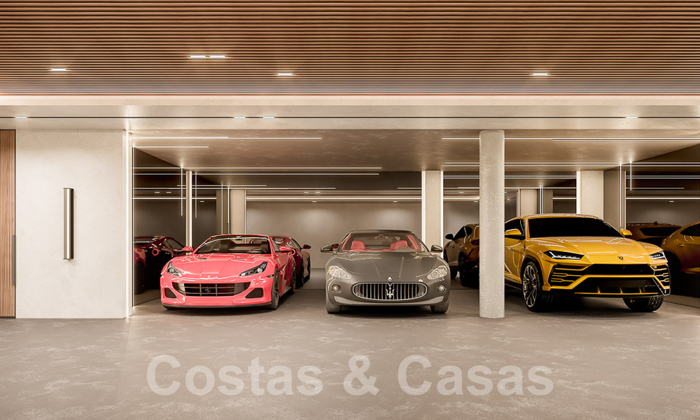 New development with 5 innovative, architect-designed villas for sale with panoramic sea views in Cascada de Camojan in Marbella 53080