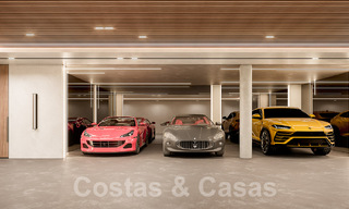 New development with 5 innovative, architect-designed villas for sale with panoramic sea views in Cascada de Camojan in Marbella 53080 