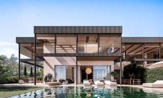 New development with 6 innovative, architect-designed villas for sale with panoramic sea views in Cascada de Camojan in Marbella 53082 