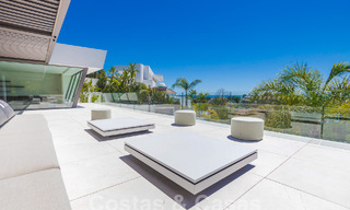 Move-in ready, new, modern 6-bedroom luxury villa for sale with sea views in La Quinta, Marbella - Benahavis 54307 