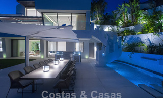 Move-in ready, new, modern 6-bedroom luxury villa for sale with sea views in La Quinta, Marbella - Benahavis 54320 