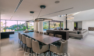 Move-in ready, new, modern 6-bedroom luxury villa for sale with sea views in La Quinta, Marbella - Benahavis 54326 