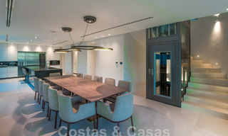 Move-in ready, new, modern 6-bedroom luxury villa for sale with sea views in La Quinta, Marbella - Benahavis 54327 