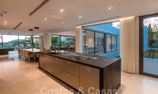 Move-in ready, new, modern 6-bedroom luxury villa for sale with sea views in La Quinta, Marbella - Benahavis 54329 