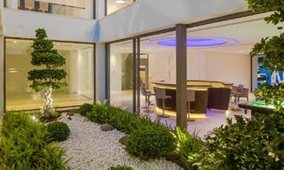 Move-in ready, new, modern 6-bedroom luxury villa for sale with sea views in La Quinta, Marbella - Benahavis 54334 
