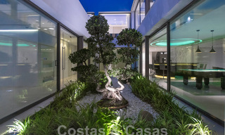 Move-in ready, new, modern 6-bedroom luxury villa for sale with sea views in La Quinta, Marbella - Benahavis 54339 