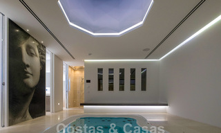 Move-in ready, new, modern 6-bedroom luxury villa for sale with sea views in La Quinta, Marbella - Benahavis 54345 