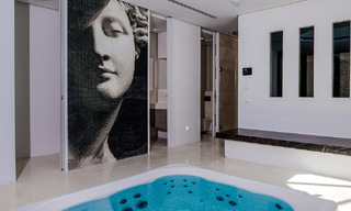 Move-in ready, new, modern 6-bedroom luxury villa for sale with sea views in La Quinta, Marbella - Benahavis 54346 