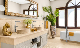Magnificent Mediterranean luxury villa for sale with panoramic sea views in La Quinta, Benahavis - Marbella 53119 