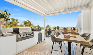 Magnificent Mediterranean luxury villa for sale with panoramic sea views in La Quinta, Benahavis - Marbella 53130 