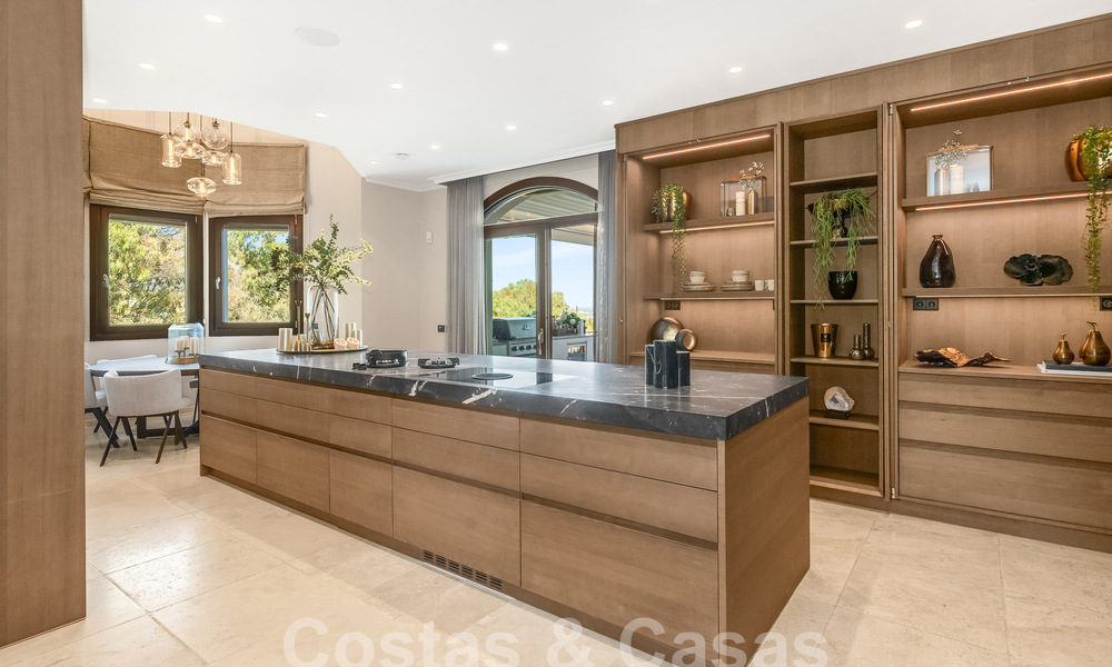 Magnificent Mediterranean luxury villa for sale with panoramic sea views in La Quinta, Benahavis - Marbella 53131