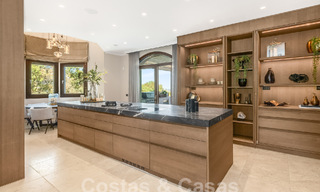 Magnificent Mediterranean luxury villa for sale with panoramic sea views in La Quinta, Benahavis - Marbella 53131 