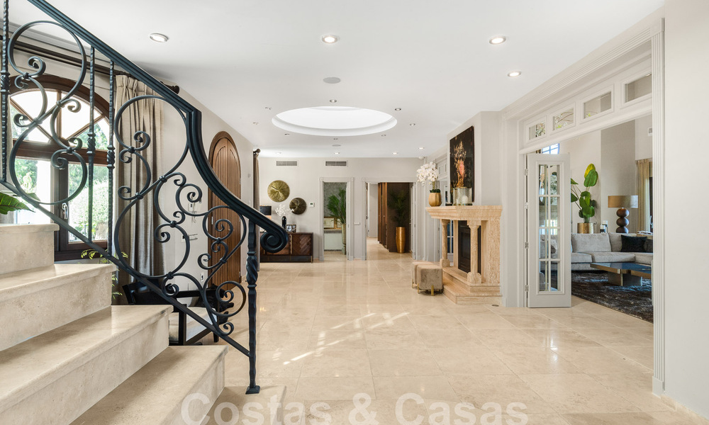 Magnificent Mediterranean luxury villa for sale with panoramic sea views in La Quinta, Benahavis - Marbella 53134